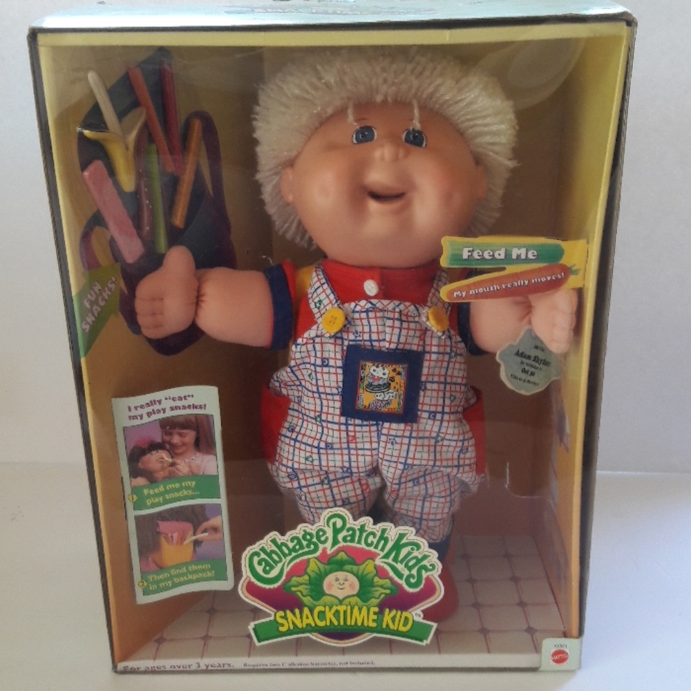 Vintage Cabbage Patch Kid Snacktime Kid NIB!